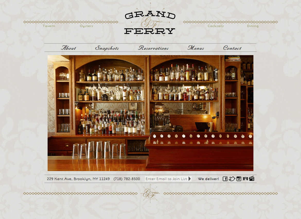 Grand Ferry Website