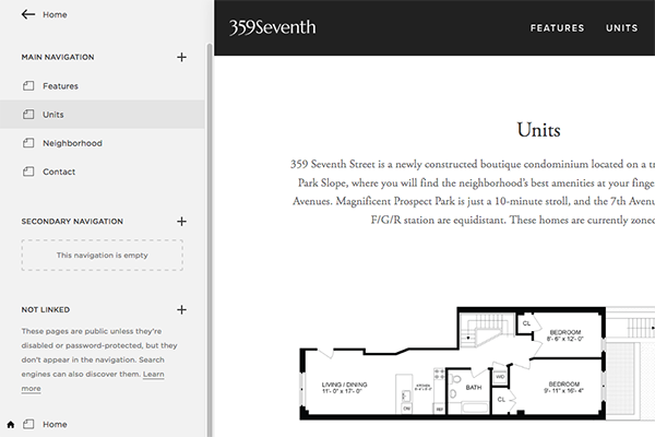 359 Seventh Squarespace Integration